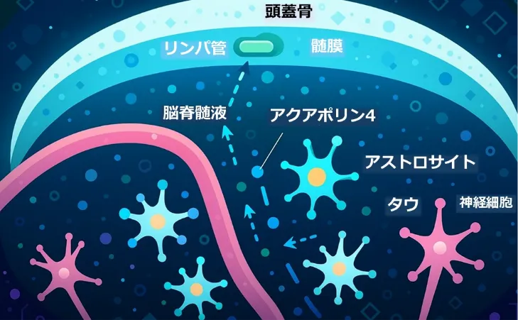 MRIグリンパティックシステム解析ソフトウェア イメージ